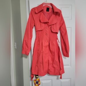 Vero Moda Coral Trench Coat. Size XS
